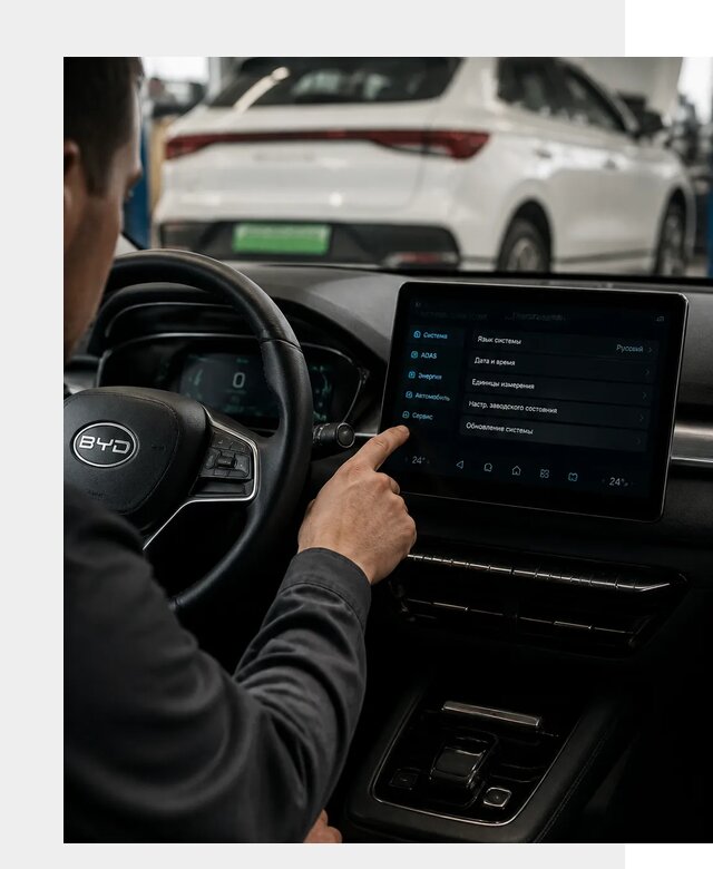 Русификация BYD E2 в Светлограде от 15135 р. | ФастМобиль-Свт под ключ